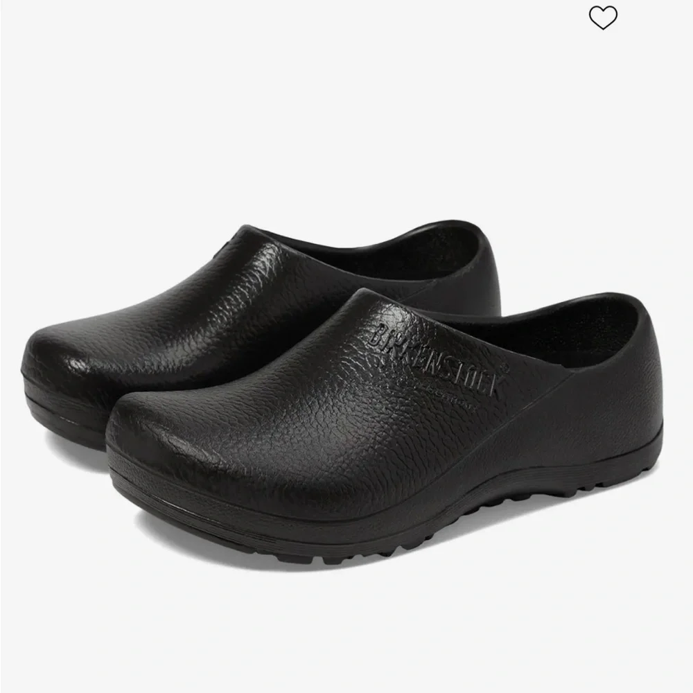 Birkenstock Textured Black Slip-On Clogs 39N L8M6 - Picture 11 of 11